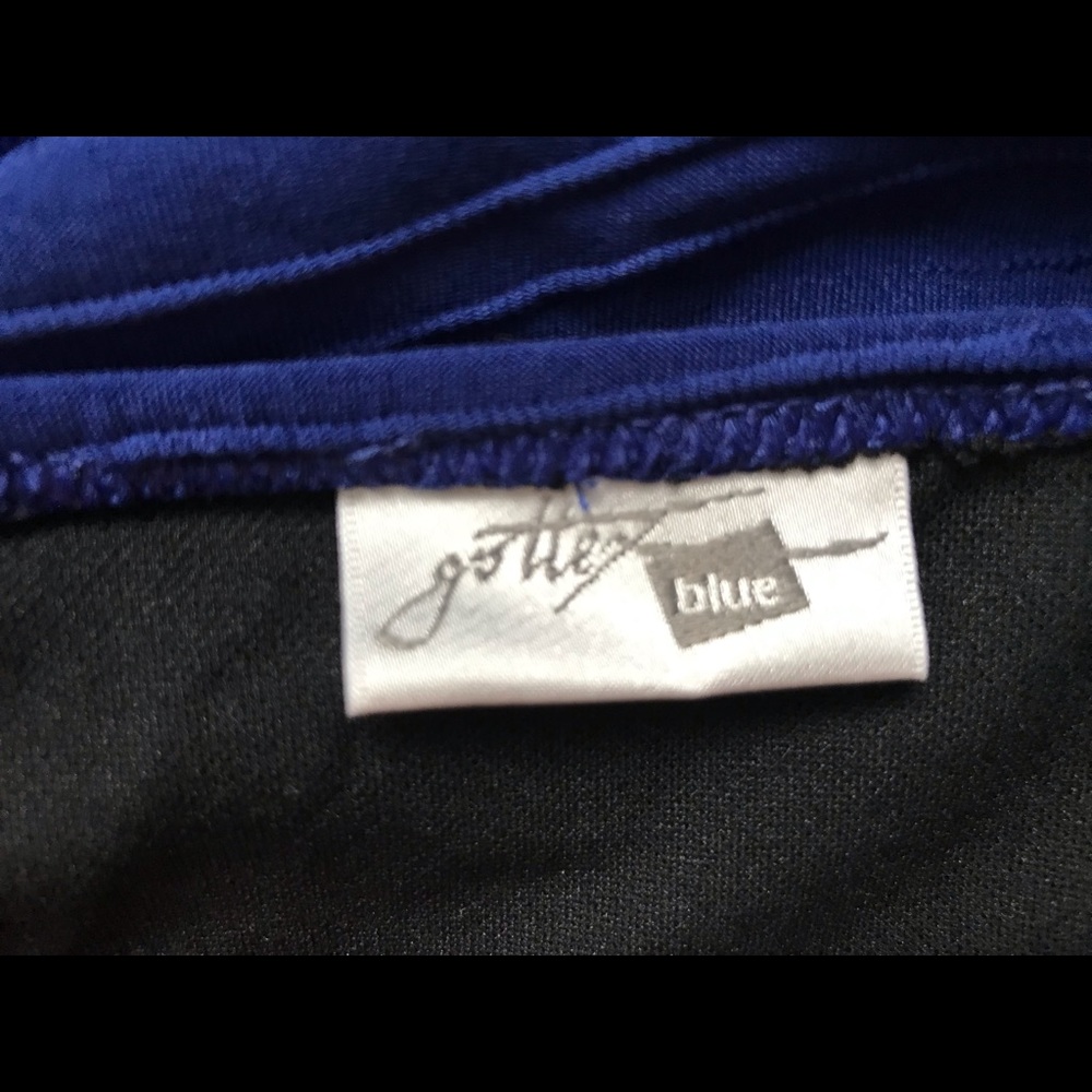 Royal blue Gottex Blue tankini EUC - Picture 2 of 8